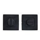 Eclipse - Precision Square Thumbturn & Release on Square Rose -  Matt Balck -  34923 - Choice Handles