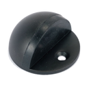 Eclipse - Shielded Oval Door Stop -  Matt Black -  34933 - Choice Handles