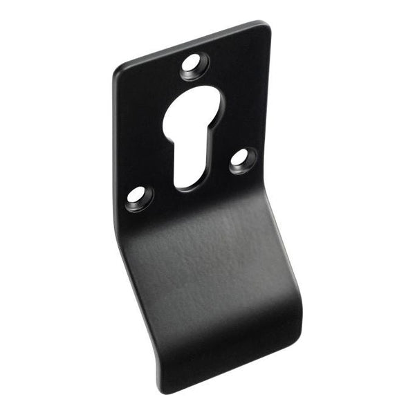 Eclipse - BLK Euro profile Cylinder Pull -  Matt Black -  34982 - Choice Handles