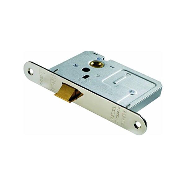 Eurospec - Upright Latch Radius 64mm - Nickel Plate - ULE5025NP/R