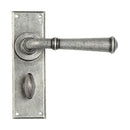 From The Anvil - Regency Lever Bathroom Set - Pewter Patina - 45127 - Choice Handles