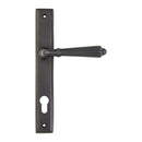From The Anvil - Hinton Slimline Lever Espag. Lock Set - Aged Bronze - 45332 - Choice Handles