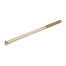 From The Anvil - Polished Brass M5 x 120mm Male Bolt (1) - 45422 - Choice Handles