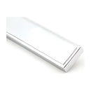 From The Anvil - Reeded Slimline Lever Latch Set - Polished Chrome - 45426 - Choice Handles