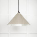 From The Anvil - Hammered Nickel Hockley Pendant - 45433 - Choice Handles