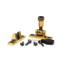 From The Anvil - Aged Brass Brompton Brighton Fastener - Narrow (Square) - 45490 - Choice Handles