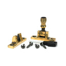 From The Anvil - Aged Brass Prestbury Brighton Fastener - Narrow (Square) - 45491 - Choice Handles