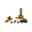From The Anvil - Aged Brass Mushroom Brighton Fastener - Narrow (Square) - 45493 - Choice Handles