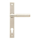 From The Anvil - Brompton Slimline Lever Espag. Lock Set - Polished Nickel - 45526 - Choice Handles