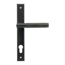 From The Anvil - Brompton Slimline Lever Espag. Lock Set - Black - 45527 - Choice Handles