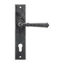 From The Anvil - Regency Lever Espag. Lock Set - External Beeswax - 45590 - Choice Handles