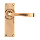 From The Anvil - Avon Lever Latch Set - Polished Bronze - 45788 - Choice Handles