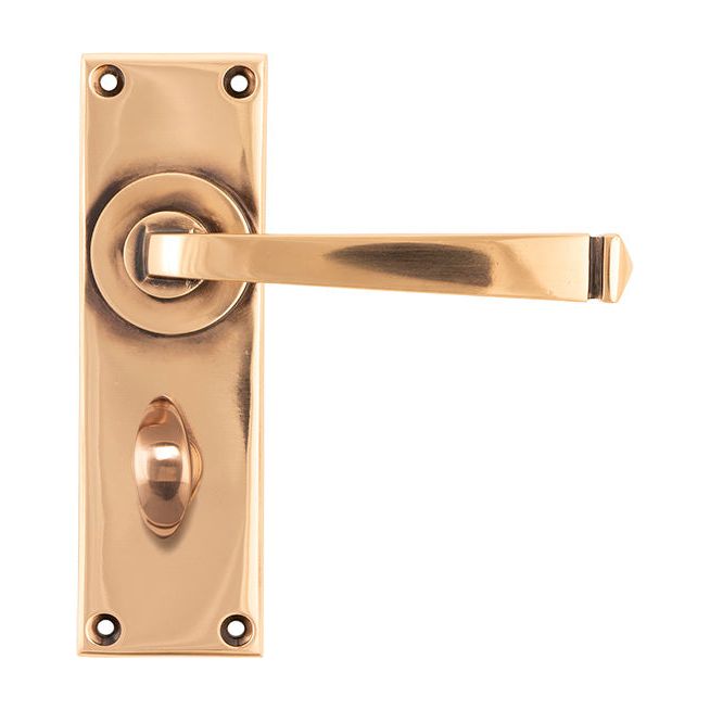 From The Anvil - Avon Lever Bathroom Set - Polished Bronze - 45789 - Choice Handles