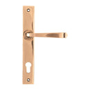 From The Anvil - Avon Slimline Lever Espag. Lock Set - Polished Bronze - 45791 - Choice Handles