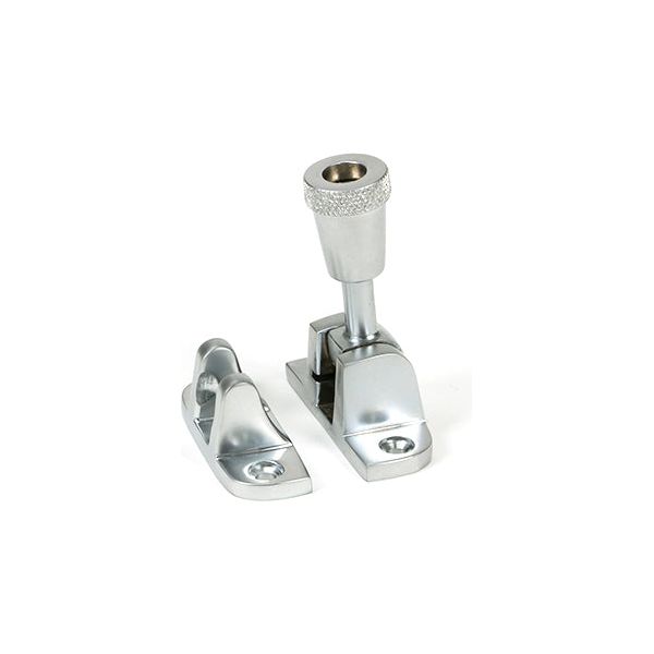 From The Anvil - Brompton Brighton Fastener (Radiused) - Satin Chrome - 45946 - Choice Handles