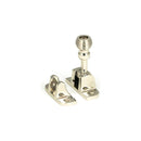 From The Anvil - Beehive Brighton Fastener (Radiused) - Polished Nickel - 45953 - Choice Handles