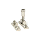 From The Anvil - Polished Nickel Brompton Brighton Fastener - Narrow (Square) - 45963 - Choice Handles