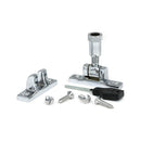 From The Anvil - Polished Chrome Brompton Brighton Fastener - Narrow (Square) - 45964 - Choice Handles