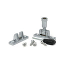 From The Anvil - Satin Chrome Brompton Brighton Fastener - Narrow (Square) - 45966 - Choice Handles