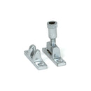 From The Anvil - Satin Chrome Brompton Brighton Fastener - Narrow (Square) - 45966 - Choice Handles