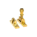 From The Anvil - Polished Brass Prestbury Brighton Fastener - Narrow (Square) - 45967 - Choice Handles