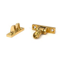 From The Anvil - Polished Brass Beehive Brighton Fastener - Narrow (Square) - 45972 - Choice Handles