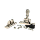 From The Anvil - Polished Nickel Beehive Brighton Fastener - Narrow (Square) - 45973 - Choice Handles