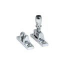 From The Anvil - Polished Chrome Mushroom Brighton Fastener - Narrow (Square) - 45979 - Choice Handles