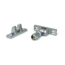 From The Anvil - Satin Chrome Mushroom Brighton Fastener - Narrow (Square) - 45981 - Choice Handles