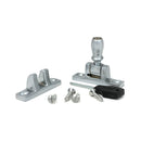 From The Anvil - Satin Chrome Mushroom Brighton Fastener - Narrow (Square) - 45981 - Choice Handles