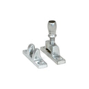 From The Anvil - Satin Chrome Mushroom Brighton Fastener - Narrow (Square) - 45981 - Choice Handles