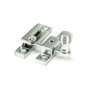 From The Anvil - Beehive Quadrant Fastener - Narrow - Satin Chrome - 45996 - Choice Handles