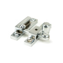 From The Anvil - Mushroom Quadrant Fastener - Narrow - Satin Chrome - 46015 - Choice Handles