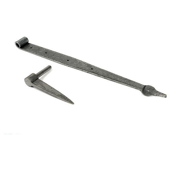 From The Anvil - Pewter 24" Band & Spike Hinge (Pair) - 46382 - Choice Handles