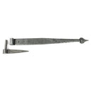 From The Anvil - Pewter 24" Band & Spike Hinge (Pair) - 46382 - Choice Handles