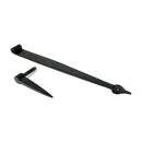 From The Anvil - Black 24" Band & Spike Hinge (Pair) - 46383 - Choice Handles