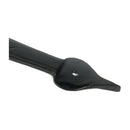 From The Anvil - Black 24" Band & Spike Hinge (Pair) - 46383 - Choice Handles
