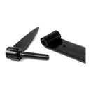 From The Anvil - Black 24" Band & Spike Hinge (Pair) - 46383 - Choice Handles