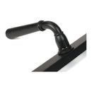 From The Anvil - Matt Black Hammered Newbury Slimline Espag. Lock Set - 46388 - Choice Handles