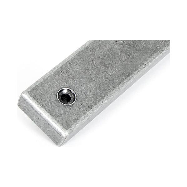 From The Anvil - Pewter Monkeytail Slimline Lever Espag. Latch Set - LH - Pewter Patina  - 46398L - Choice Handles