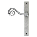 From The Anvil - External Beeswax Monkeytail Slimline Lever Espag. Latch Set -LH - External Beeswax  - 46399L - Choice Handles