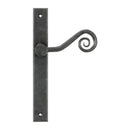 From The Anvil - External Beeswax Monkeytail Slimline Lever Espag. Latch Set -RH - External Beeswax  - 46399R - Choice Handles