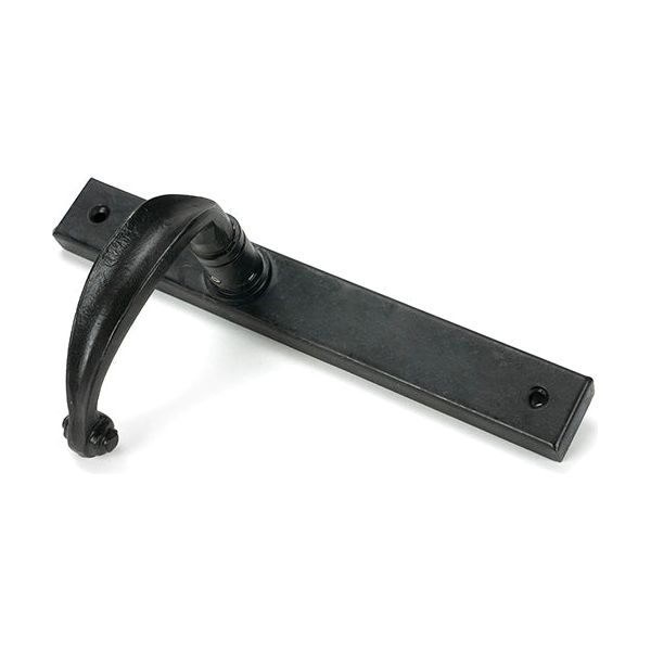 From The Anvil - External Beeswax Cottage Slimline Lever Espag. Latch Set - 46402