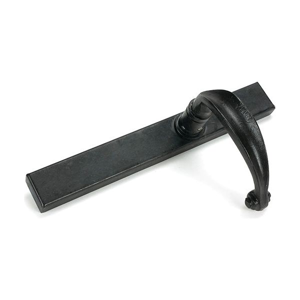 From The Anvil - External Beeswax Cottage Slimline Lever Espag. Latch Set - 46402