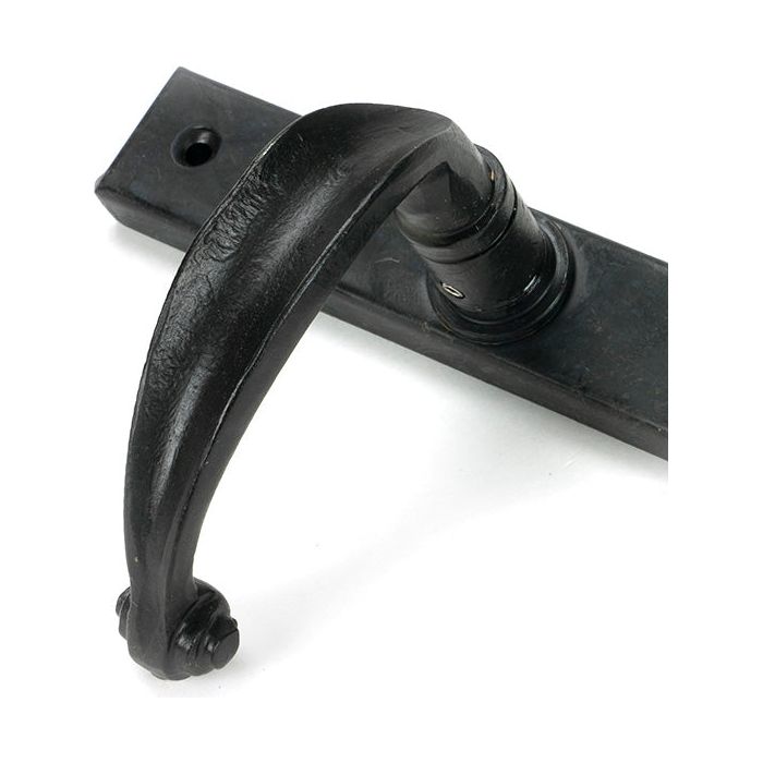 From The Anvil - External Beeswax Cottage Slimline Lever Espag. Latch Set - 46402