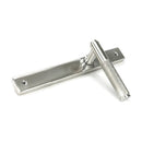 From The Anvil - Satin Marine SS (316) Brompton Slimline Lever Espag. Latch Set - 46409 - Choice Handles