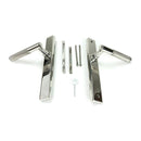 From The Anvil - Polished Marine SS (316) Brompton Slimline Lever Espag. Latch Set - 46410 - Choice Handles