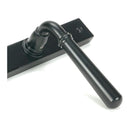 From The Anvil - Matt Black Newbury Slimline Lever Espag. Latch Set - 46411 - Choice Handles