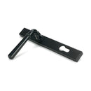 From The Anvil - Matt Black Newbury Slimline Lever Espag. Lock Set - 46413 - Choice Handles