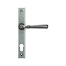 From The Anvil - Pewter Newbury Slimline Lever Espag. Lock Set - 46414 - Choice Handles